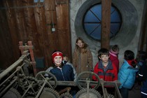 altes Uhrwerk im Turm