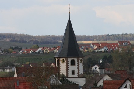 Die Kirche in Botenheim