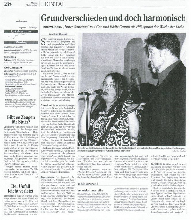 Liebe ist...Harmonie und Zusammenspiel