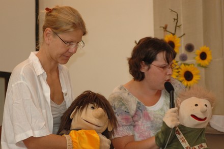 Marvin und Fritz in Aktion - unser Thema: WACHSEN!