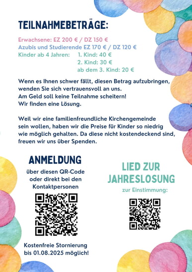 Gemeindefreizeit 2025