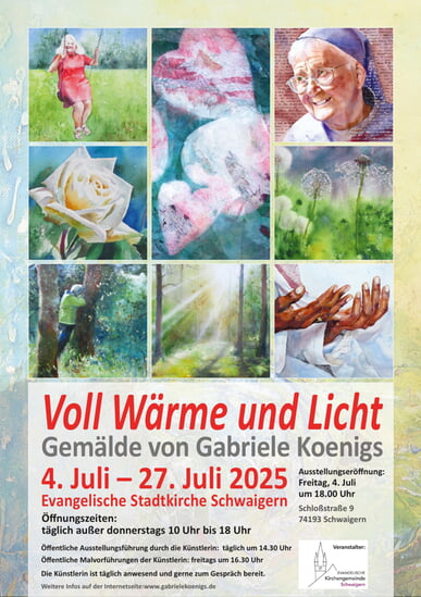 Gemäldeausstellung Gabriele Koenigs