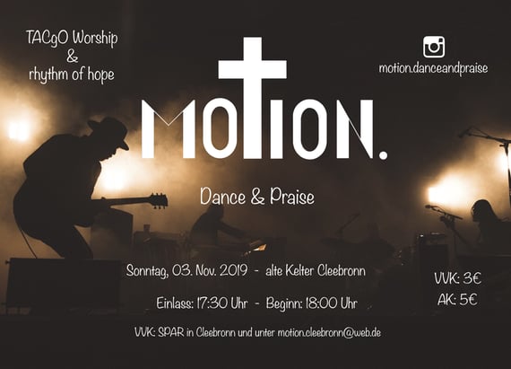 Cleebronn Motion Dance and Praise 03.11.2019